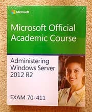 Tapa de Prepack Administering Windows Server 2 Exam 70-411