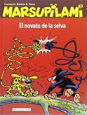 Tapa de El novato de la selva