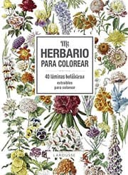 Tapa de Mi herbario para colorear