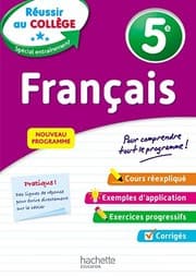 Tapa de Réussir au collège - Français 5e