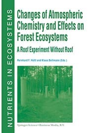 Tapa de Changes of Atmospheric Chemistry and Effects on Forest Ecosystems
