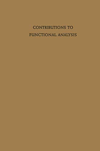 Tapa de Contributions to Functional Analysis