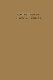 Tapa de Contributions to Functional Analysis
