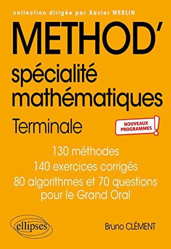Tapa de Spécialité Mathématiques - Terminale - nouveaux programmes