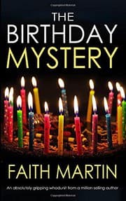 Tapa de THE BIRTHDAY MYSTERY an absolutely gripping whodunit