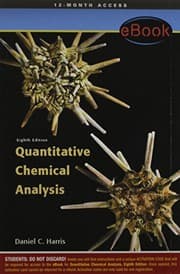 Tapa de eBook Access Card for Quantitative Chemical Analysis & Sapling Learning Access Card