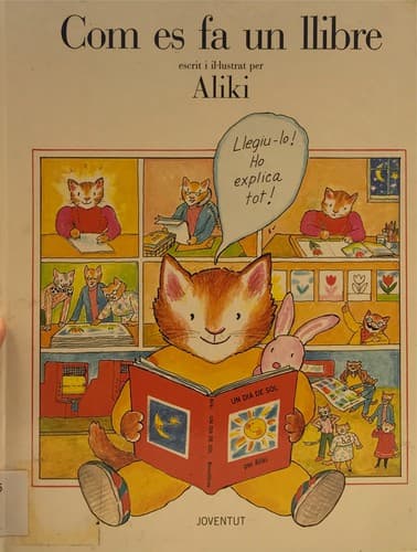 Tapa de Com es fa un llibre