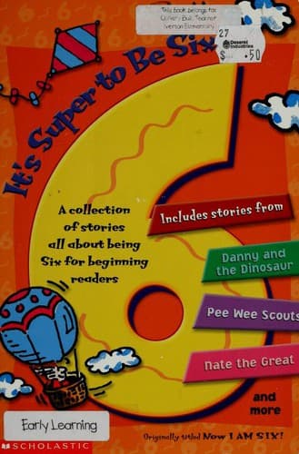 Tapa de It's super to be six!