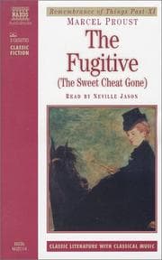 Tapa de The Fugitive (Remembrance of Things Past, Part 11)