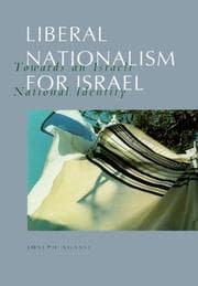 Tapa de Liberal Nationalism for Israel