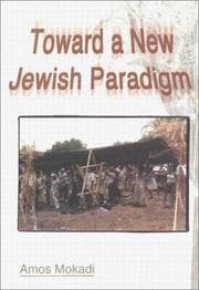 Tapa de Toward a New Jewish Paradigm