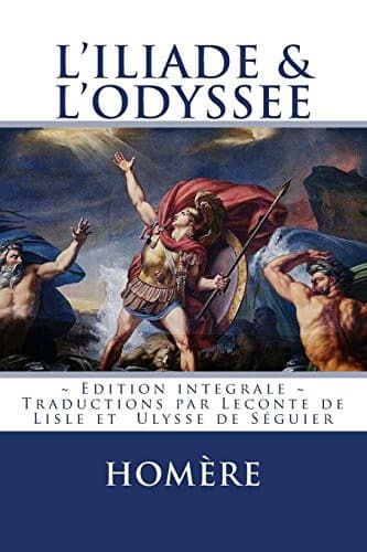 Tapa de L'ILIADE et L'ODYSSEE