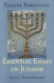 Tapa de Essential essays on Judaism