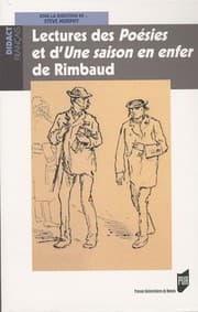 Tapa de Lectures de poésies et d'une saison en enfer de Rimbaud