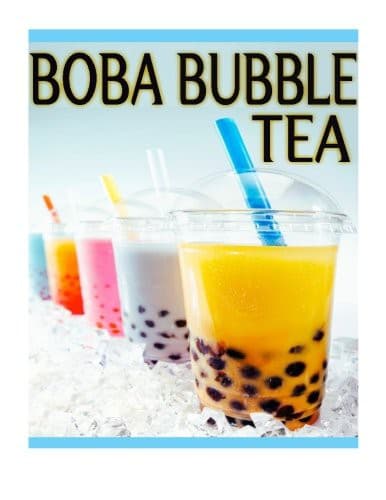Tapa de Boba Bubble Tea