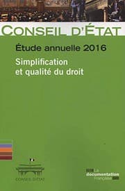 Tapa de Simplification et qualité du droit