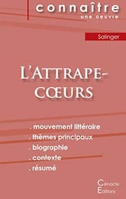 Tapa de Fiche de lecture L'Attrape-coeurs de Salinger