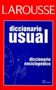 Tapa de Larousse diccionario usual