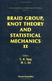Tapa de Braid group, knot theory, and statistical mechanics II