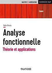 Tapa de Analyse fonctionnelle - Théorie et applications