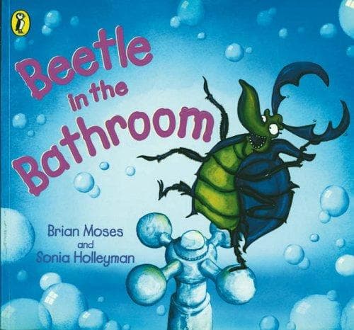 Tapa de Beetle in the bathroom