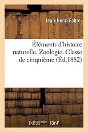 Tapa de Éléments d'histoire naturelle. Zoologie, Classe de cinquième