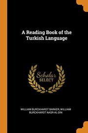 Tapa de A Reading Book of the Turkish Language