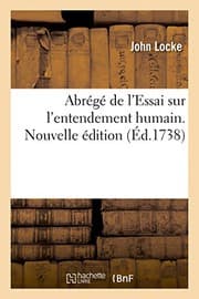 Tapa de Abrégé de l'Essai sur l'entendement humain. Nouvelle édition