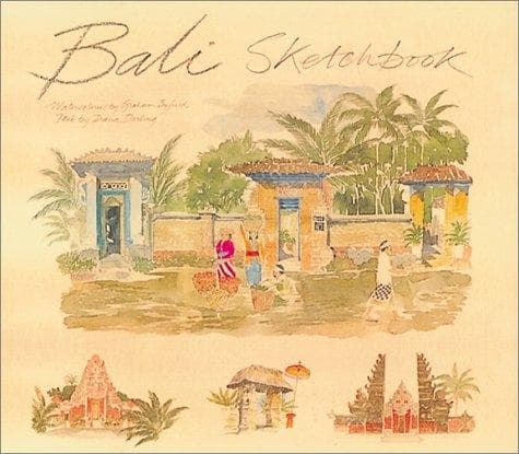 Tapa de Bali sketchbook