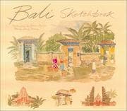 Tapa de Bali sketchbook