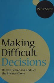 Tapa de Making difficult decisions