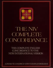 Tapa de The NIV complete concordance
