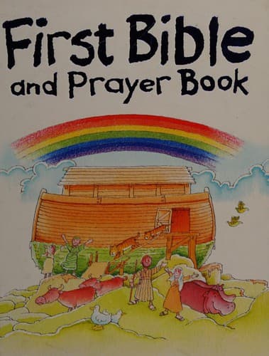 Tapa de First Bible and prayer book
