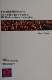 Tapa de Sustentabilidade, meio ambiente e democracia no III FSM