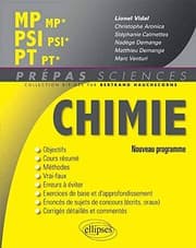 Tapa de Chimie MP/MP* PSI/PSI* PT/PT* - nouveau programme 2014