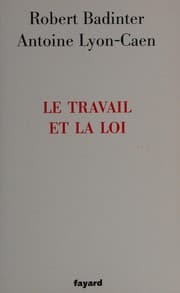 Tapa de Le travail et la loi