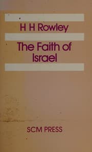 Tapa de The faith of Israel