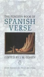 Tapa de The Penguin book of Spanish verse