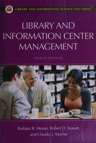 Tapa de Library and information center management