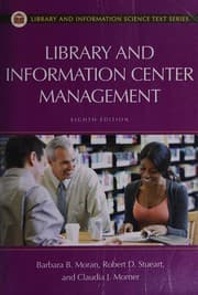 Tapa de Library and information center management