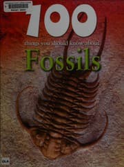 Tapa de 100 things you should know about fossils