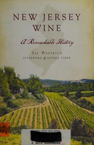 Tapa de New Jersey Wine