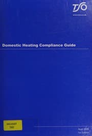 Tapa de Domestic heating compliance guide