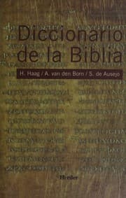 Tapa de Diccionario de La Biblia