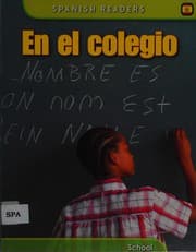 Tapa de En el colegio