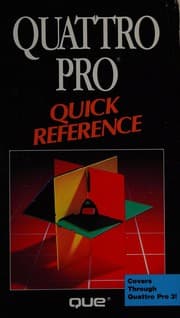 Tapa de Quattro pro quick reference