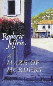 Tapa de A Maze of Murders (Inspector Alvarez Mystery Ser.)