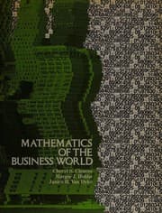 Tapa de Mathematics of the business world