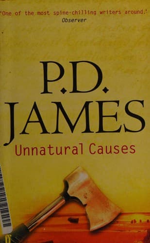 Tapa de Unnatural causes