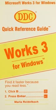 Tapa de Works 3 for Windows